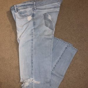 Hollister Light Wash Skinny Jeans